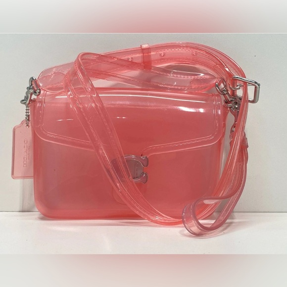 💞Coach Jelly Pink/Silver Tabby FROM THE RUNWAY!!!!💞 EUC - Picture 1 of 12